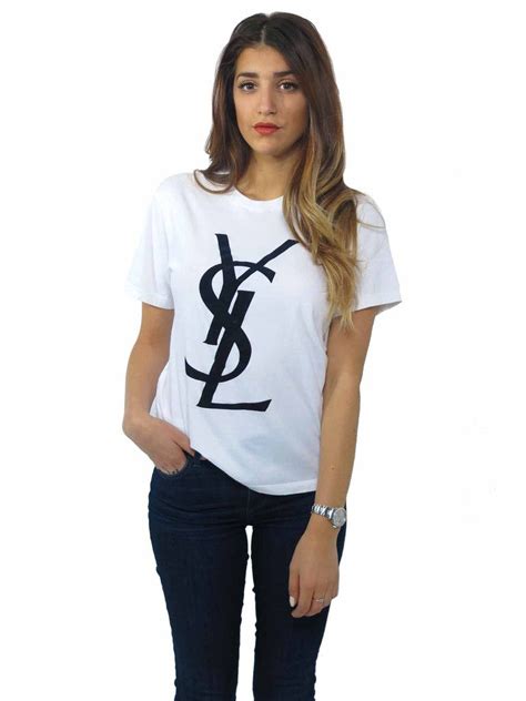 ysl white shirt womens|ysl shirt price.